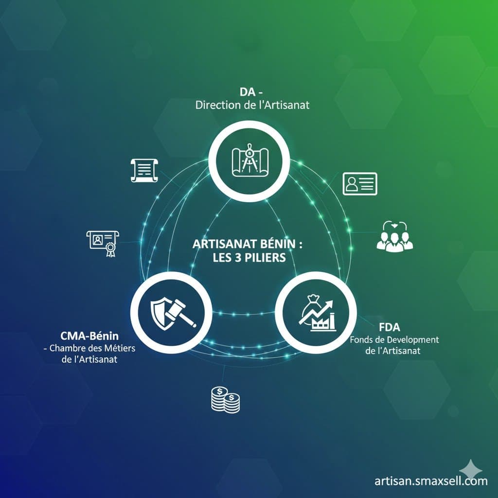 ⚙️ Les 3 Piliers de l'Artisanat Béninois : DA, CMA-Bénin et FDA