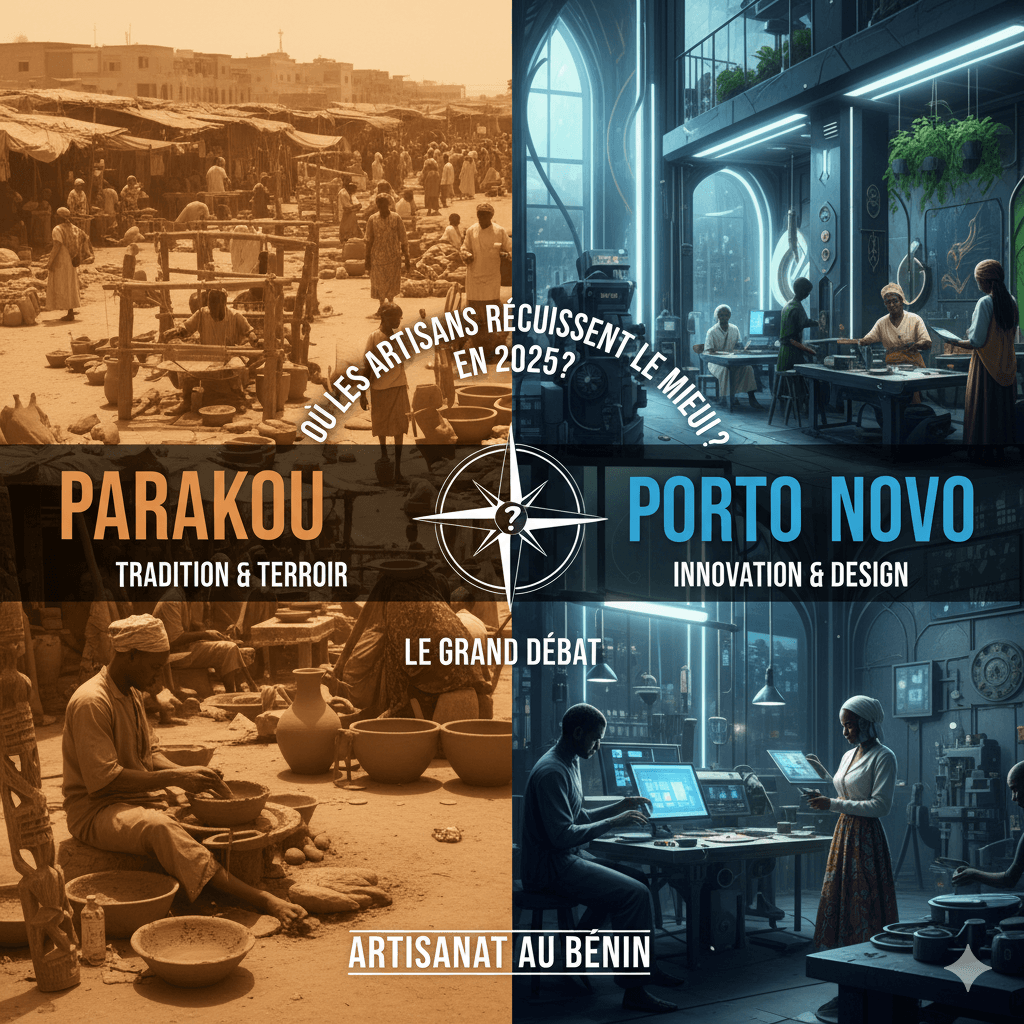 Parakou vs Porto-Novo : où les artisans réussissent le mieux en 2025 ?