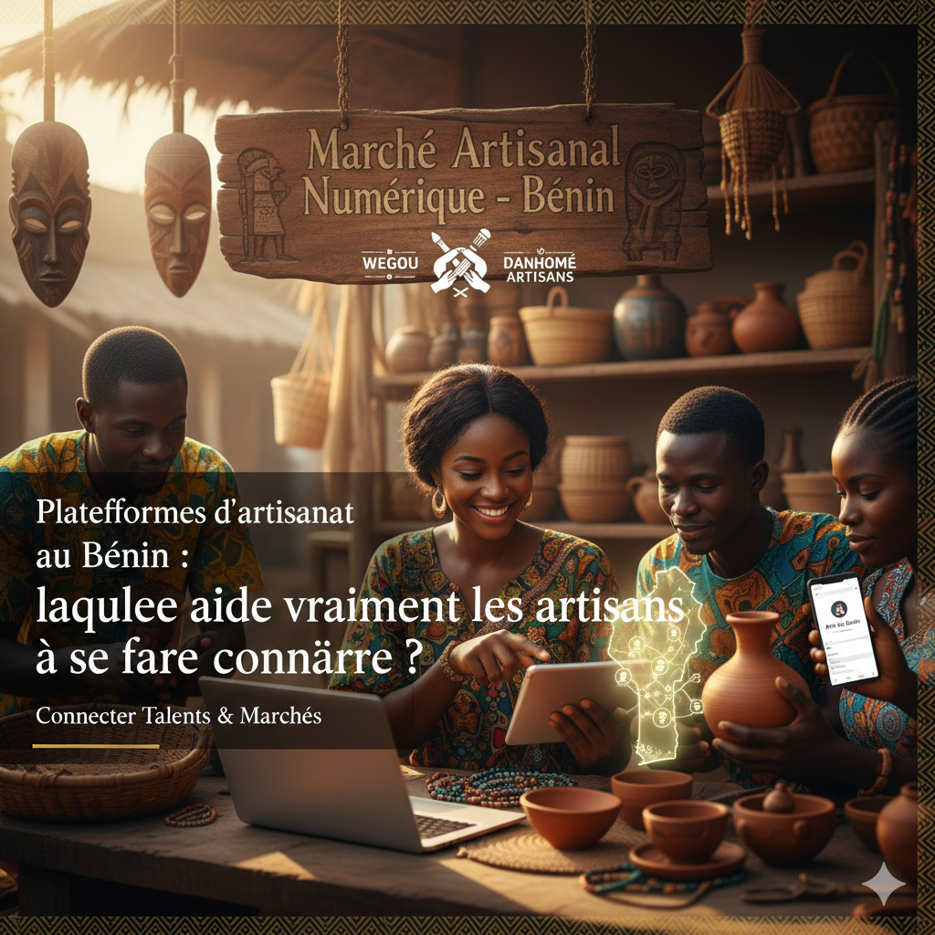 Plateformes d’artisanat au Bénin : laquelle aide vraiment les artisans à se faire connaître ?